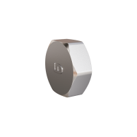 Заглушка (на трубу) DN32 (1 1/4") ВР латунь никель