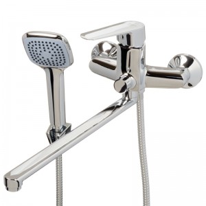 Смеситель ванна MELODIA Samba картридж д.35мм длинный излив 350мм