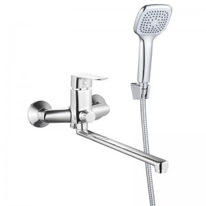 Смеситель ванна MELODIA Samba картридж д.35мм длинный излив 350мм