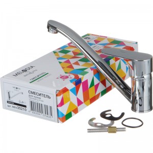 Смеситель кухня MELODIA Rock картридж 35мм, поворотный аэратор