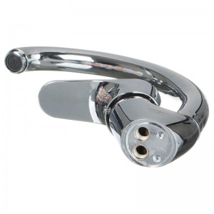 Смеситель кухня MELODIA Rock картридж 35мм утка, поворотный аэратор