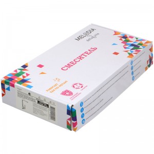 Смеситель кухня MELODIA Heavy Metal картридж д.35мм высокий Г-излив хром