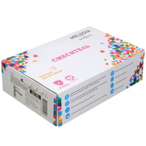 Смеситель умывальник MELODIA Heavy Metal картридж 35мм низкий хром