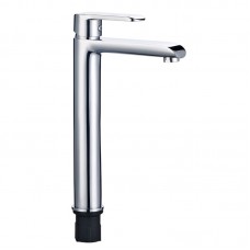 Смеситель умывальник MELODIA Heavy Metal картридж 35мм высокий хром