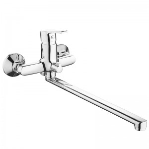 Смеситель ванна MELODIA Aria картридж д.35мм длинный излив 350мм