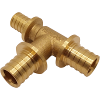 Тройник переходный РОСТерм 20х20х16 латунь