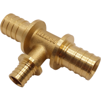 Тройник переходный РОСТерм 25х16х25 латунь