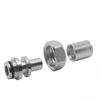 Переходник РОСТерм с накидной гайкой 16*2,2- G3/4" евроконус