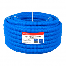 Кожух гофрированный ПНД РОСТерм 25 мм синий (под 16 трубу) 25 м