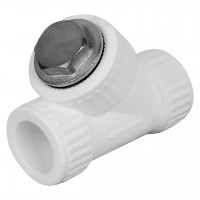 Фильтр косой 20мм (белый) РОСТерм