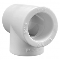 Тройник 90° 90 мм (белый) РОСТерм Тройник 90° 90 мм (белый) РОСТерм