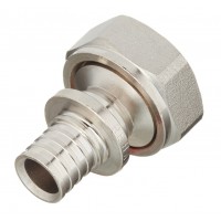 Переходник на евроконус РЕХАУ Rautitan 16х3/4, никел.латунь Переходник на евроконус РЕХАУ Rautitan 16х3/4, никел.латунь