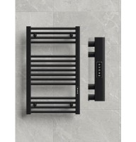 Полотенцесушитель электрический "RIFAR D-LINE" DL-080-50-BM, цвет "Чёрный янтарь", мощность 160 Вт