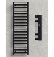 Полотенцесушитель электрический "RIFAR D-LINE" DL-150-50-BM, цвет "Чёрный янтарь", мощность 350 Вт