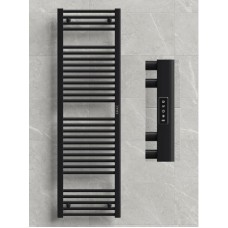 Полотенцесушитель электрический "RIFAR D-LINE" DL-150-45-BM, цвет "Чёрный янтарь", мощность 320 Вт