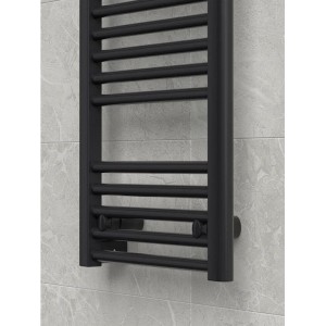 Полотенцесушитель электрический "RIFAR D-LINE" DL-150-45-BM, цвет "Чёрный янтарь", мощность 320 Вт