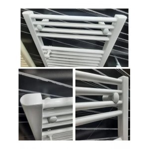 Полотенцесушитель электрический "RIFAR D-LINE" DL-150-60-W, цвет "Белый", мощность 430 Вт