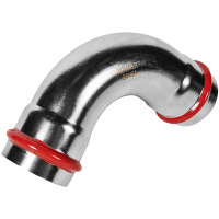 Угольник Rommer 90° ВПр-ВПр, 54, из нержавеющей стали прессовой Угольник Rommer 90° ВПр-ВПр, 54, из нержавеющей стали прессовой