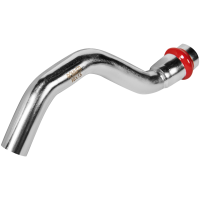 Обвод однораструбный Rommer ВПр-НПр, 15, из нержавеющей стали прессовой