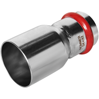 Муфта переходная Rommer ВПр-НПр, 54х42, из нержавеющей стали прессовой