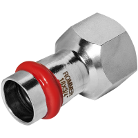 Переходник Rommer ВПр-ВР, 18х3/4, из нержавеющей стали прессовой Переходник Rommer ВПр-ВР, 18х3/4, из нержавеющей стали прессовой