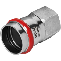 Переходник Rommer ВПр-ВР, 28х3/4, из нержавеющей стали прессовой Переходник Rommer ВПр-ВР, 28х3/4, из нержавеющей стали прессовой