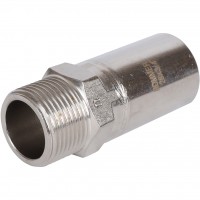 Вставка переходная Rommer НПр-НР, 28х3/4, из нержавеющей стали прессовой