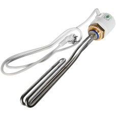 ТЭН STOUT 2 kW (1 фаза.) 1 1/2 "+ 2 термостата (основной и аварийный)