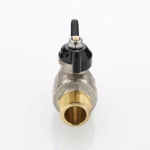 Кран шаровый полнопроходной, PERFECT-ГОСТ, рукоятка-бабочка Дн 15 нар.-нар.
