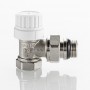 Клапан радиаторный угловой с преднастройкой 1/2 " Клапан радиаторный угловой с преднастройкой 1/2 "