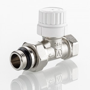 Клапан радиаторный прямой с преднастройкой 1/2 " Клапан радиаторный прямой с преднастройкой 1/2 "