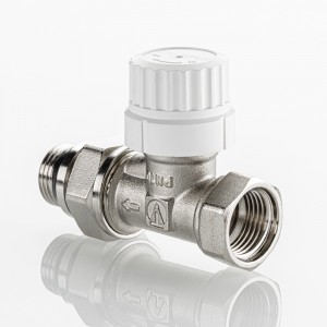 Клапан радиаторный прямой с преднастройкой 1/2 " Клапан радиаторный прямой с преднастройкой 1/2 "