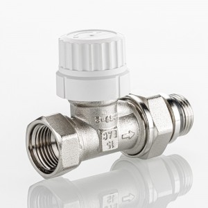 Клапан радиаторный прямой с преднастройкой 1/2 " Клапан радиаторный прямой с преднастройкой 1/2 "