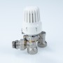 Комплект терморег-го оборуд-я д/рад., угловой 1/2" (термост-ая головка, термостат-й клапан, запорный Комплект терморег-го оборуд-я д/рад., угловой 1/2" (термост-ая головка, термостат-й клапан, запорный