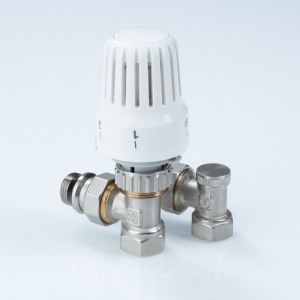 Комплект терморег-го оборуд-я д/рад., угловой 1/2" (термост-ая головка, термостат-й клапан, запорный Комплект терморег-го оборуд-я д/рад., угловой 1/2" (термост-ая головка, термостат-й клапан, запорный