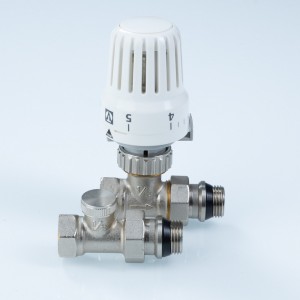 Комплект терморег-го оборуд-я д/рад., прямой 1/2" (термост-ая головка, термостат-й клапан, запорный Комплект терморег-го оборуд-я д/рад., прямой 1/2" (термост-ая головка, термостат-й клапан, запорный