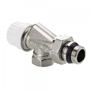 Клапан радиаторный осевой с преднастройкой 1/2 " Клапан радиаторный осевой с преднастройкой 1/2 "