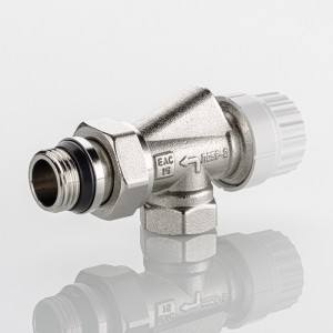 Клапан радиаторный осевой с преднастройкой 1/2 " Клапан радиаторный осевой с преднастройкой 1/2 "