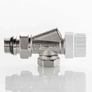 Клапан радиаторный осевой с преднастройкой 1/2 " Клапан радиаторный осевой с преднастройкой 1/2 "