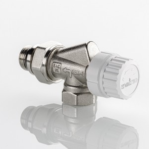 Клапан радиаторный осевой с преднастройкой 1/2 " Клапан радиаторный осевой с преднастройкой 1/2 "