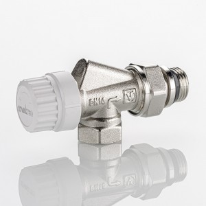 Клапан радиаторный осевой с преднастройкой 1/2 " Клапан радиаторный осевой с преднастройкой 1/2 "