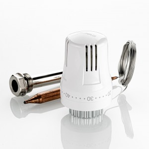 Термостатическая головка с выносным погружным датчиком 20-60*С Термостатическая головка с выносным погружным датчиком 20-60*С