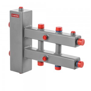 Гидроразделитель с коллектором горизонтальный, 3 контура, до 70 кВт