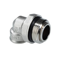 Отвод коллекторный с вращающимся штуцером 3/4"х1/2" нар.-вн. Отвод коллекторный с вращающимся штуцером 3/4"х1/2" нар.-вн.