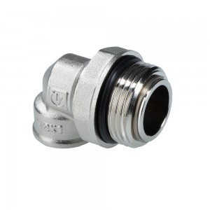 Отвод коллекторный с вращающимся штуцером 3/4"х1/2" нар.-вн. Отвод коллекторный с вращающимся штуцером 3/4"х1/2" нар.-вн.