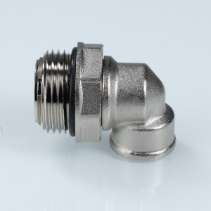 Отвод коллекторный с вращающимся штуцером 3/4"х1/2" нар.-вн. Отвод коллекторный с вращающимся штуцером 3/4"х1/2" нар.-вн.