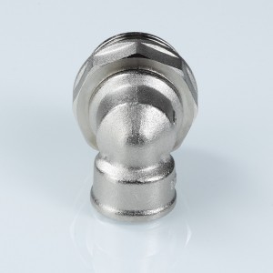 Отвод коллекторный с вращающимся штуцером 3/4"х1/2" нар.-вн. Отвод коллекторный с вращающимся штуцером 3/4"х1/2" нар.-вн.