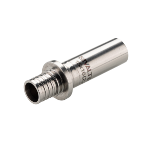 Вставка с переходом на аксиальное соединение нерж. сталь 22х20(2.8)