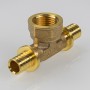 Тройник надвижной с переходом на вн.р. 20(2,8) х 1/2" х 20(2,8)
