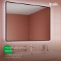 Зеркало с подсветкой, 100 см, Iddis Cloud X